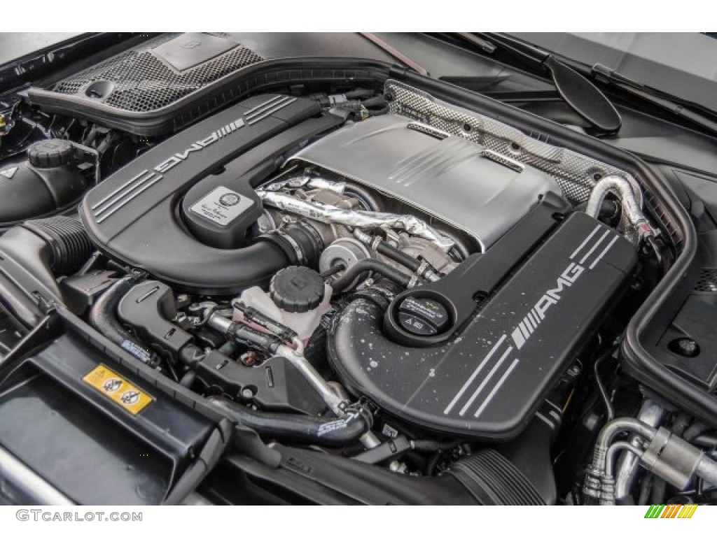 2018 Mercedes-Benz C 63 S AMG Sedan 4.0 Liter AMG biturbo DOHC 32-Valve VVT V8 Engine Photo #124479566