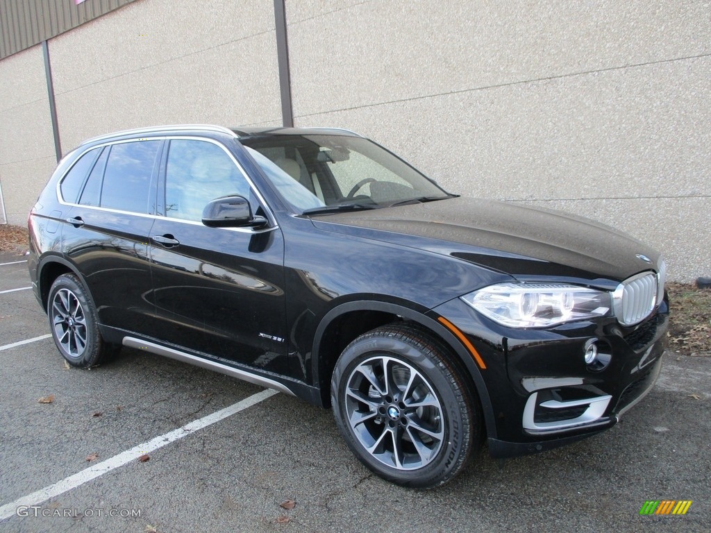 2018 X5 xDrive35i - Jet Black / Canberra Beige/Black photo #1