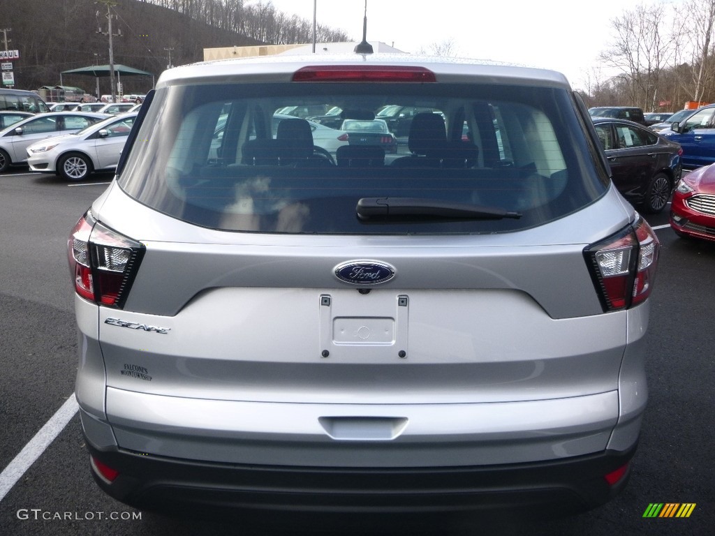 2018 Escape S - Ingot Silver / Charcoal Black photo #7