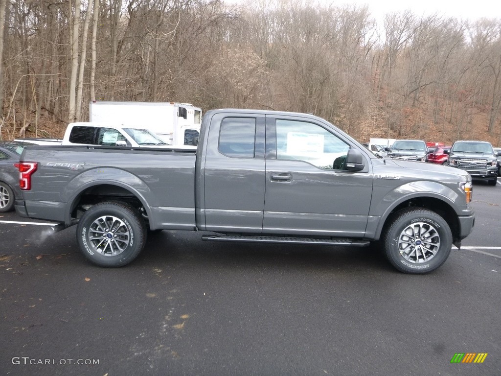 2018 F150 XLT SuperCab 4x4 - Lead Foot / Black photo #1