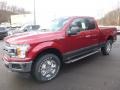 2018 Ruby Red Ford F150 XLT SuperCab 4x4  photo #4