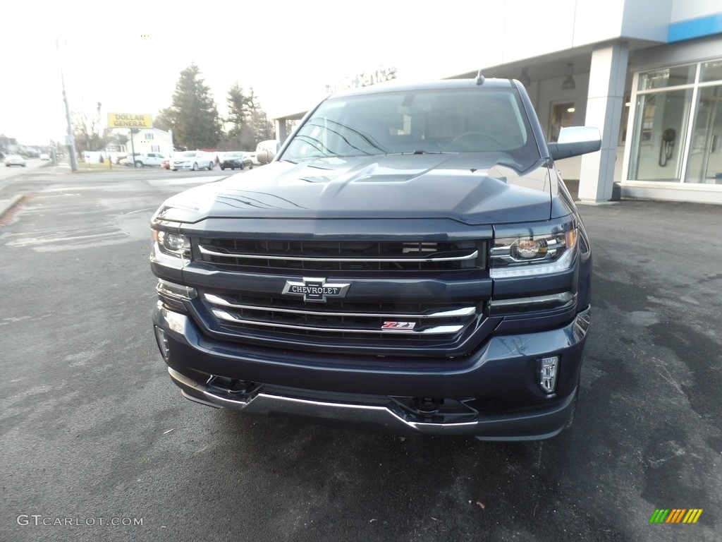 2018 Silverado 1500 LTZ Crew Cab 4x4 - Centennial Blue Metallic / Jet Black photo #5