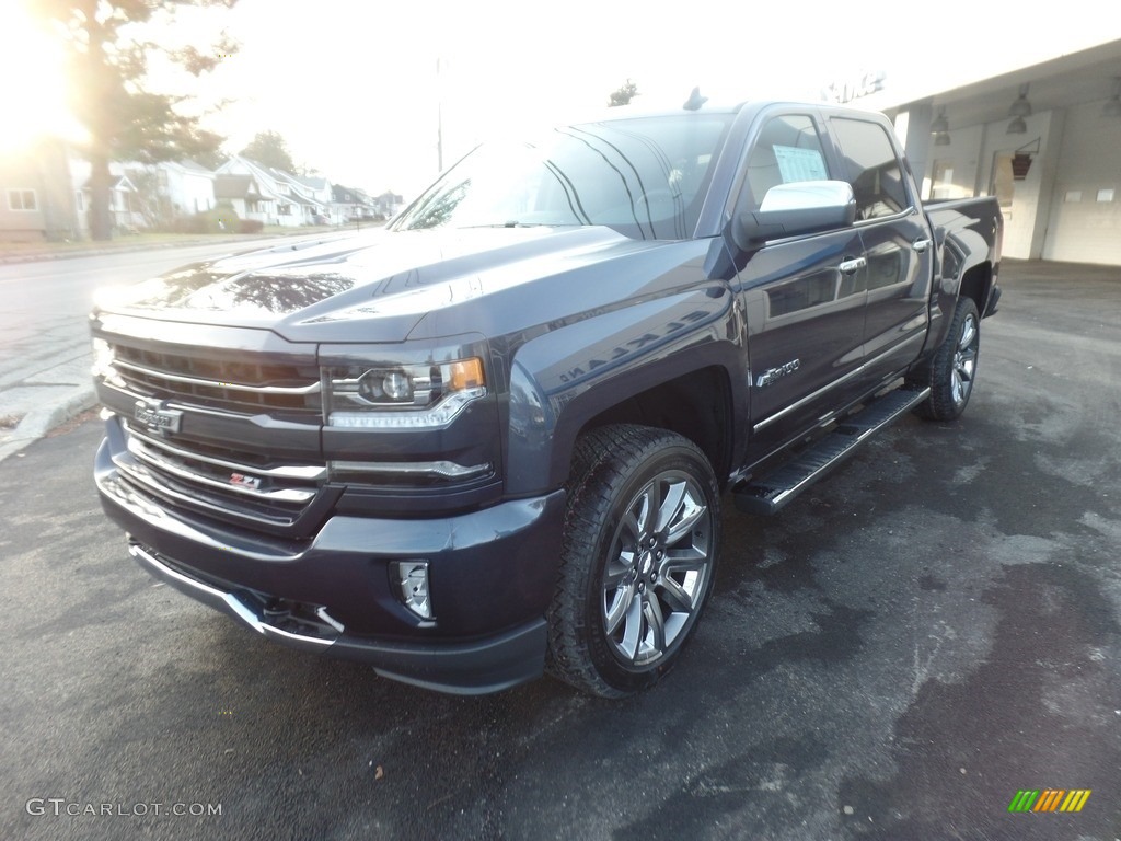 2018 Silverado 1500 LTZ Crew Cab 4x4 - Centennial Blue Metallic / Jet Black photo #6