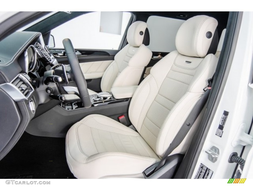 designo Porcelain/Black Interior 2018 Mercedes-Benz GLS 63 AMG 4Matic Photo #124480841