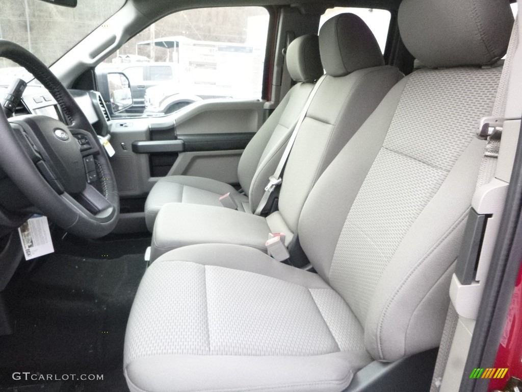 2018 F150 XLT SuperCab 4x4 - Ruby Red / Earth Gray photo #10