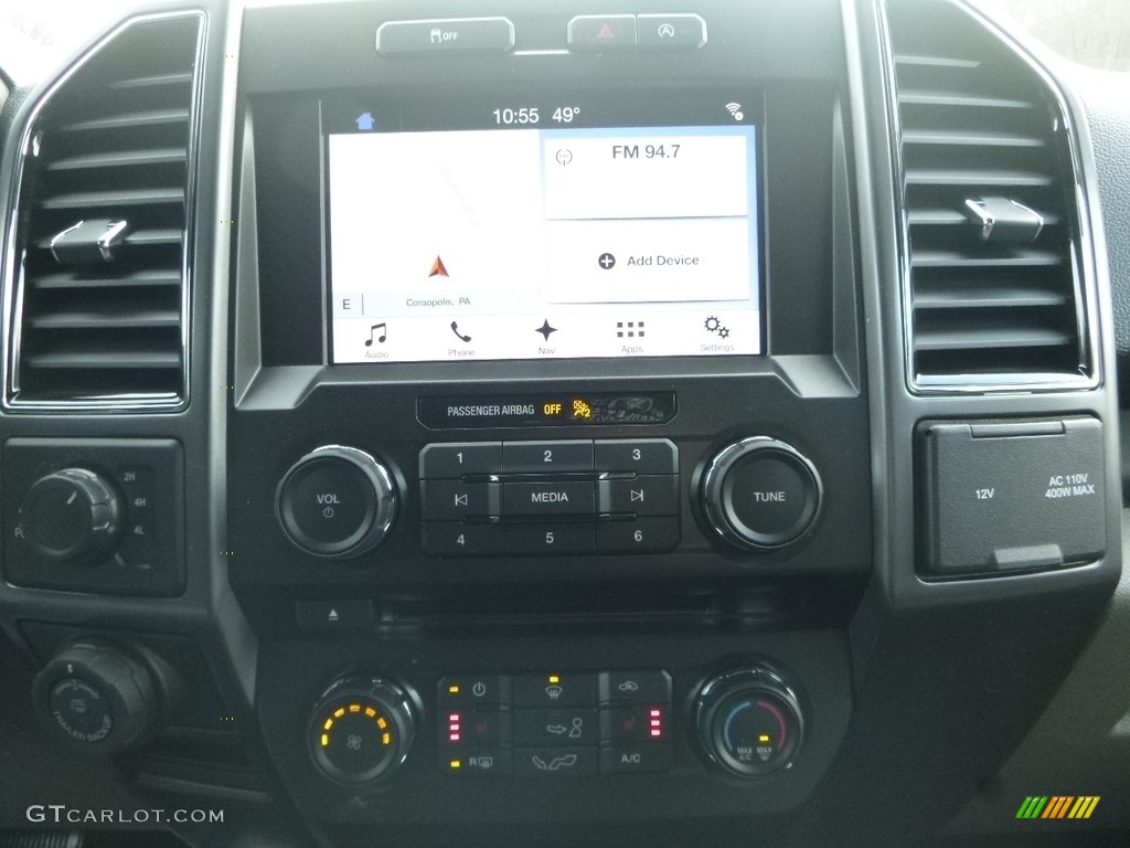2018 F150 XLT SuperCab 4x4 - Ruby Red / Earth Gray photo #12