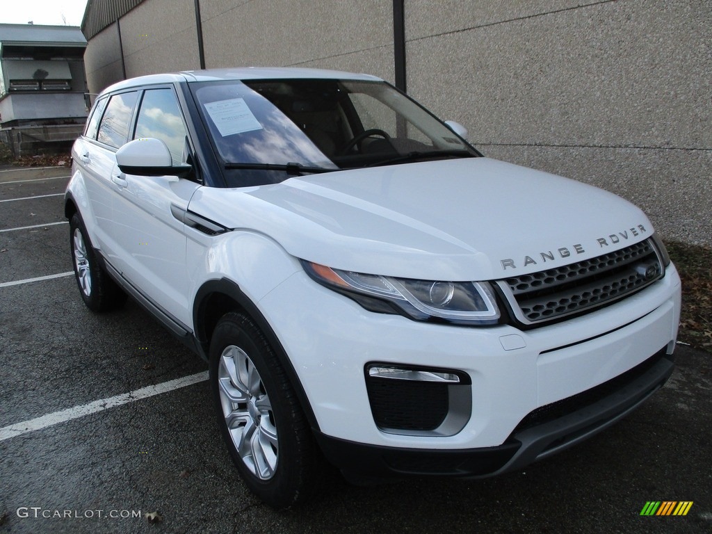 2017 Range Rover Evoque SE - Fuji White / Espresso/Almond photo #6