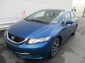 Dyno Blue Pearl - Civic EX Sedan Photo No. 9