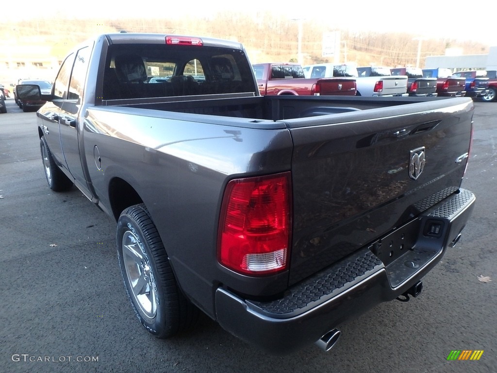 2018 1500 Express Quad Cab 4x4 - Granite Crystal Metallic / Black/Diesel Gray photo #3