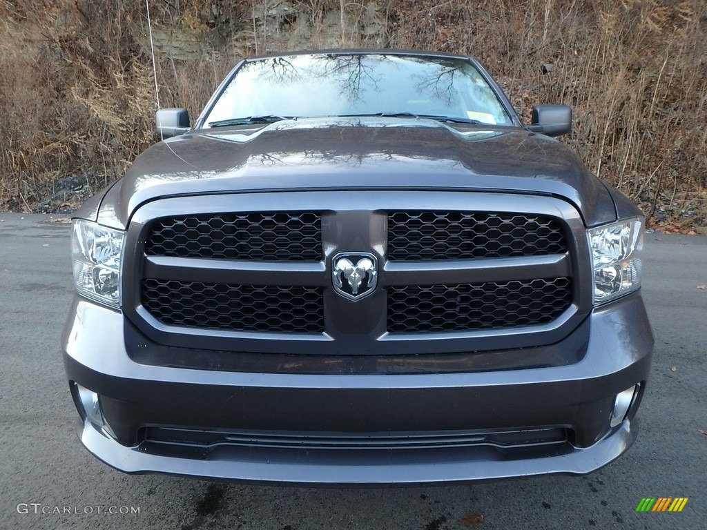 2018 1500 Express Quad Cab 4x4 - Granite Crystal Metallic / Black/Diesel Gray photo #8