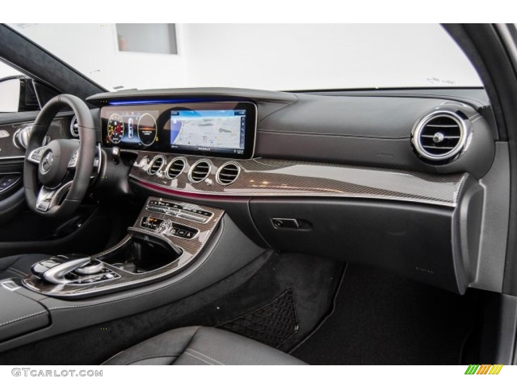 2018 Mercedes-Benz E AMG 63 S 4Matic Black Dashboard Photo #124482152