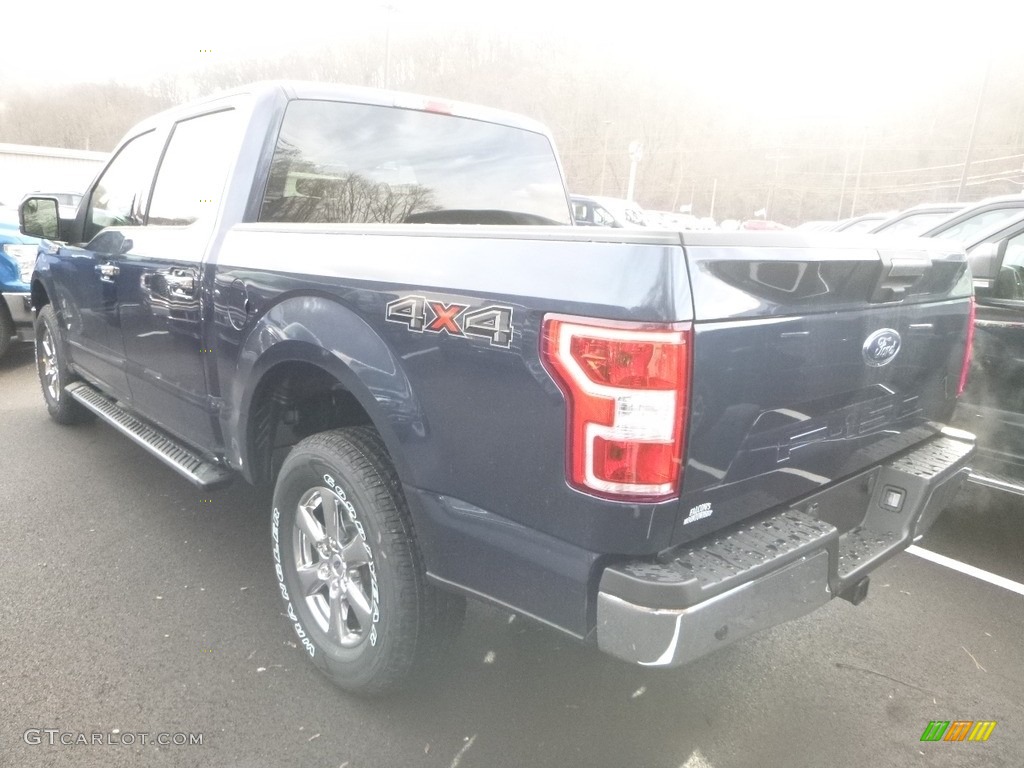 2018 F150 XLT SuperCrew 4x4 - Blue Jeans / Earth Gray photo #7