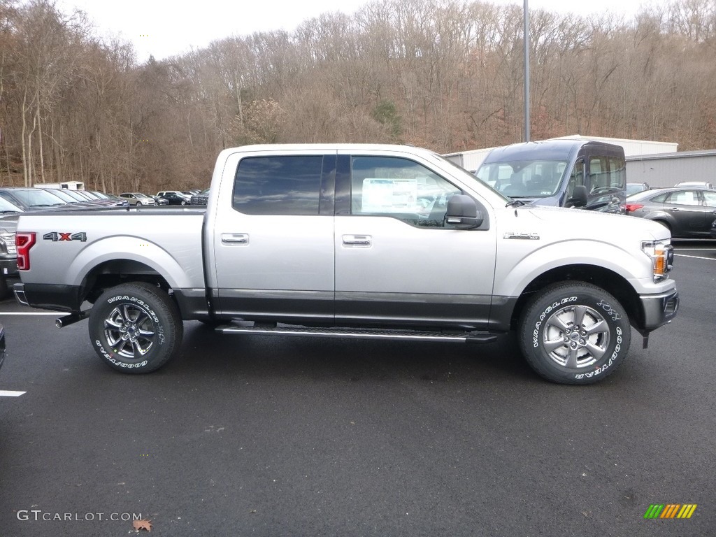 2018 F150 XLT SuperCrew 4x4 - Ingot Silver / Earth Gray photo #1
