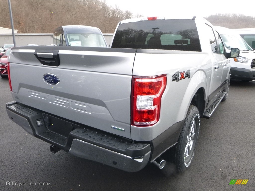 2018 F150 XLT SuperCrew 4x4 - Ingot Silver / Earth Gray photo #2