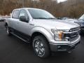 2018 Ingot Silver Ford F150 XLT SuperCrew 4x4  photo #3