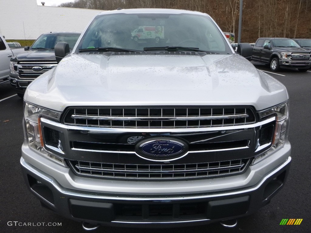 2018 F150 XLT SuperCrew 4x4 - Ingot Silver / Earth Gray photo #4