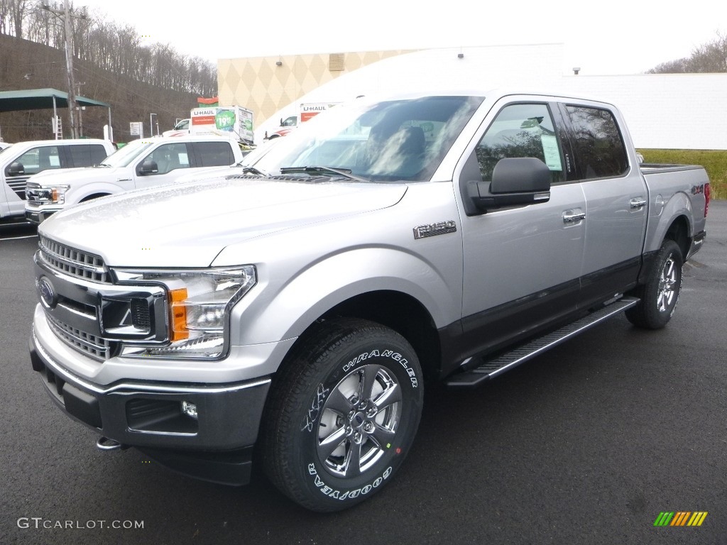 2018 F150 XLT SuperCrew 4x4 - Ingot Silver / Earth Gray photo #5