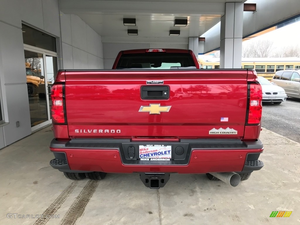 2018 Silverado 3500HD High Country Crew Cab 4x4 - Cajun Red Tintcoat / High Country Saddle photo #5