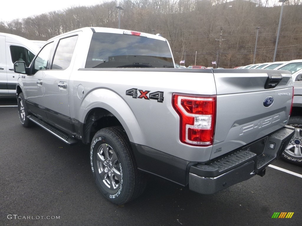 2018 F150 XLT SuperCrew 4x4 - Ingot Silver / Earth Gray photo #6