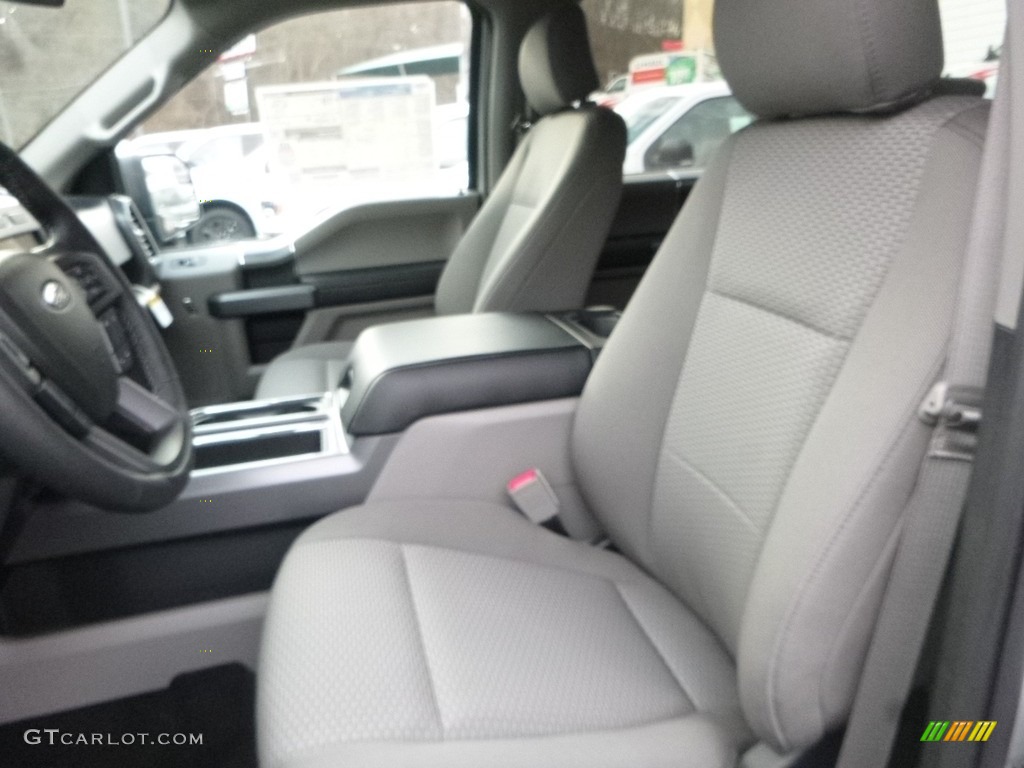 2018 F150 XLT SuperCrew 4x4 - Ingot Silver / Earth Gray photo #11