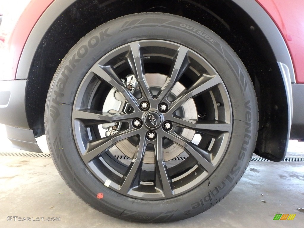 2018 Explorer XLT 4WD - Ruby Red / Ebony Black photo #5