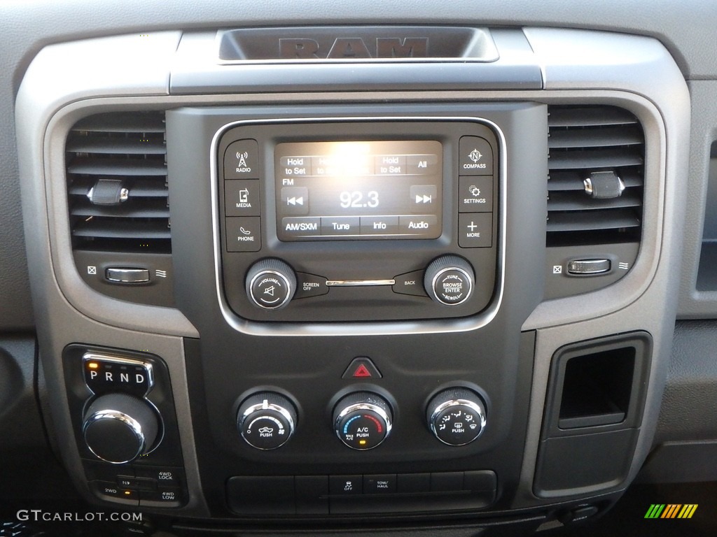 2018 1500 Express Quad Cab 4x4 - Flame Red / Black/Diesel Gray photo #15