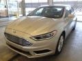 2018 White Gold Ford Fusion SE  photo #4