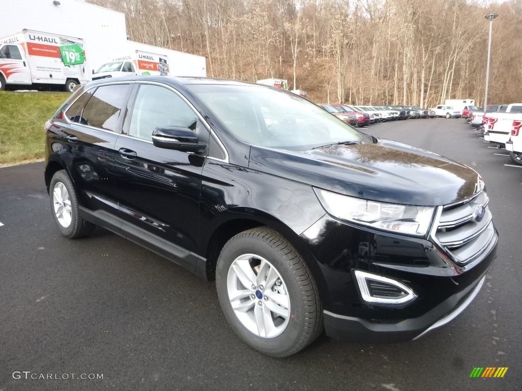 Shadow Black 2018 Ford Edge SEL Exterior Photo #124484432