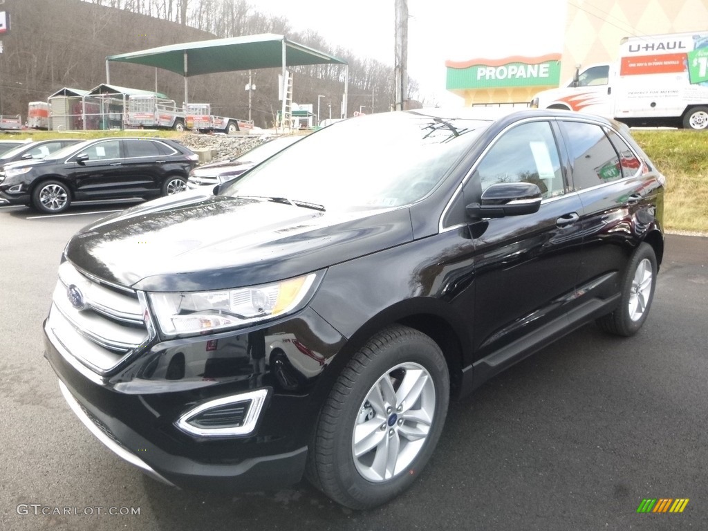 Shadow Black 2018 Ford Edge SEL Exterior Photo #124484496