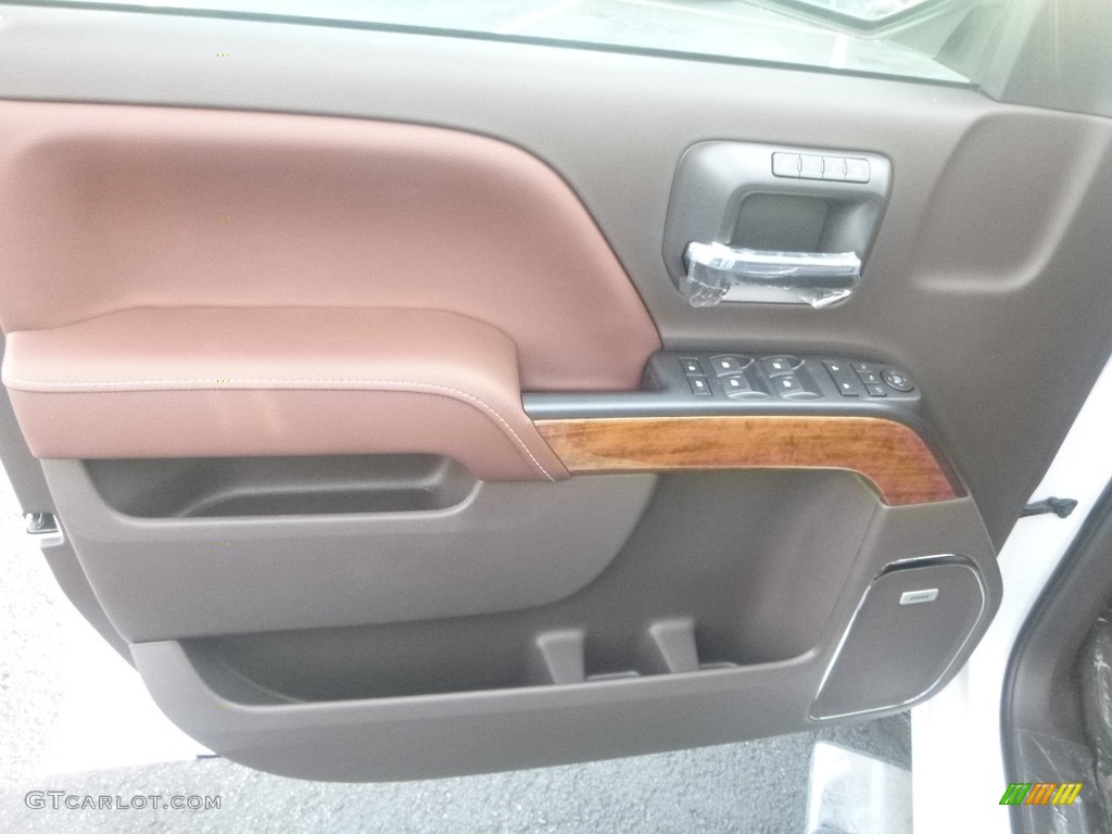 2018 Silverado 1500 High Country Crew Cab 4x4 - Iridescent Pearl Tricoat / High Country Saddle photo #12