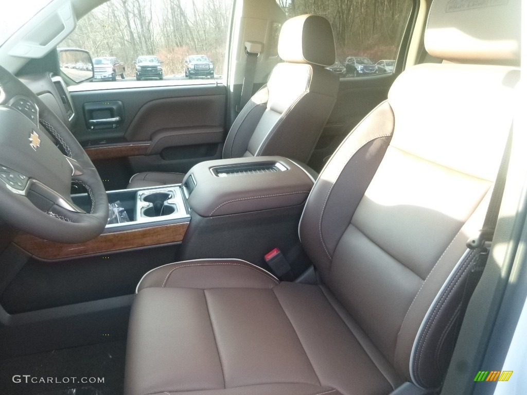 2018 Silverado 1500 High Country Crew Cab 4x4 - Iridescent Pearl Tricoat / High Country Saddle photo #13