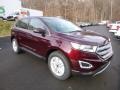 2018 Ruby Red Ford Edge SEL AWD  photo #3