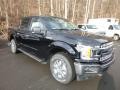2018 Shadow Black Ford F150 XLT SuperCrew 4x4  photo #3