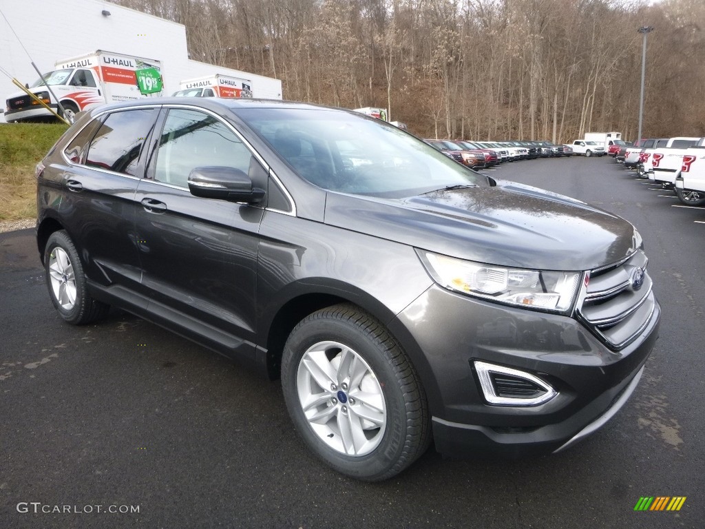 Magnetic 2018 Ford Edge SEL Exterior Photo #124485734