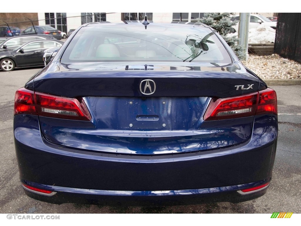 2017 TLX V6 Technology Sedan - Fathom Blue Pearl / Graystone photo #5