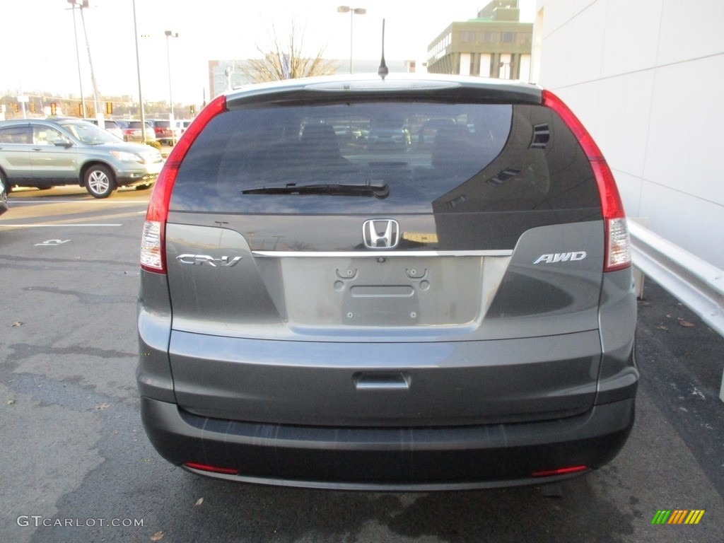 2014 CR-V EX AWD - Polished Metal Metallic / Gray photo #4