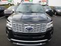 2018 Shadow Black Ford Explorer Platinum 4WD  photo #4