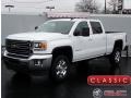 2018 Summit White GMC Sierra 2500HD SLE Crew Cab 4x4  photo #1