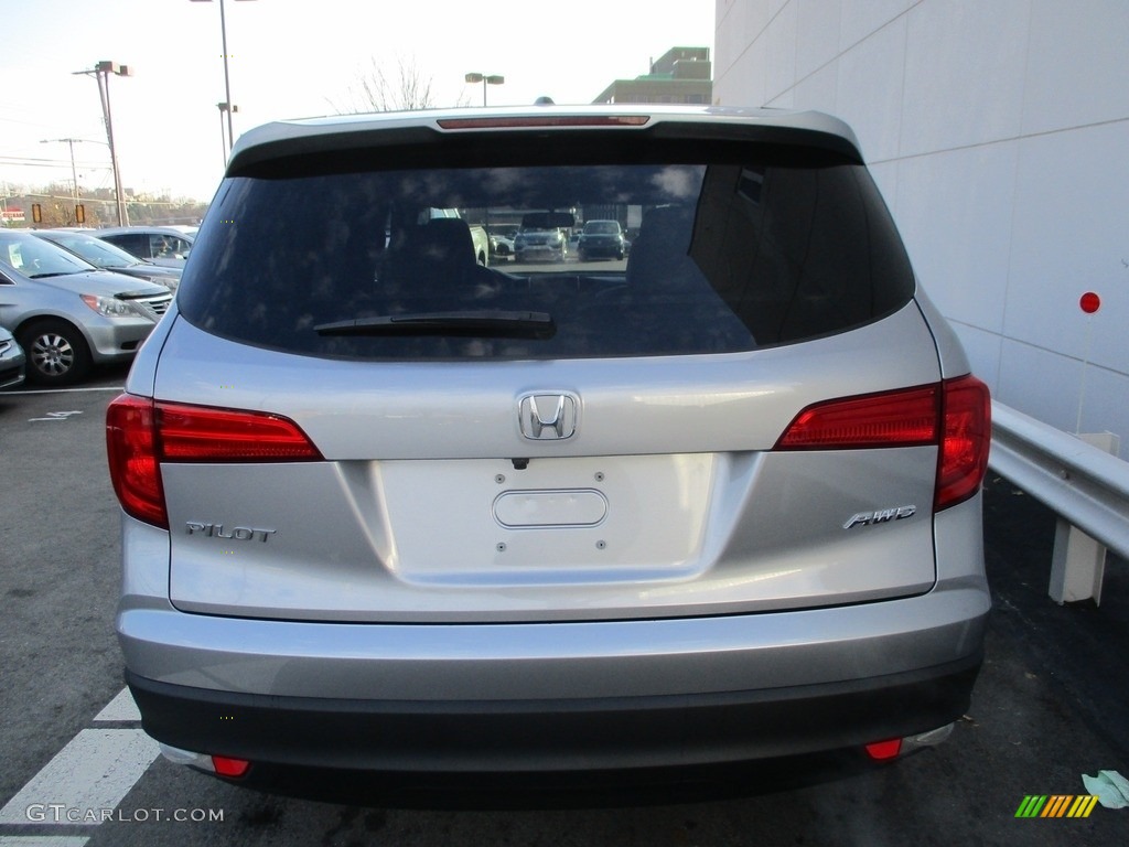 2016 Pilot EX-L AWD - Lunar Silver Metallic / Gray photo #4