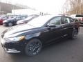 2018 Shadow Black Ford Fusion SE  photo #2