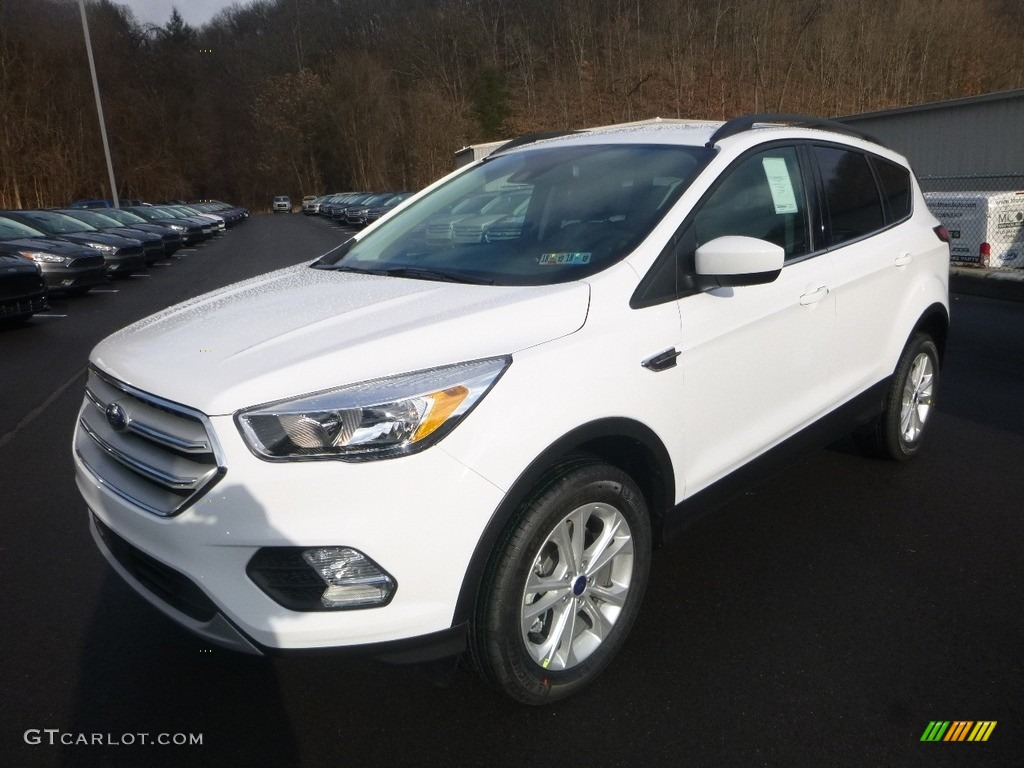 2018 Escape SE 4WD - Oxford White / Charcoal Black photo #5