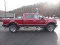 2018 Ruby Red Ford F250 Super Duty Lariat Crew Cab 4x4  photo #1