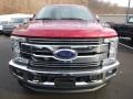 Ruby Red - F250 Super Duty Lariat Crew Cab 4x4 Photo No. 5