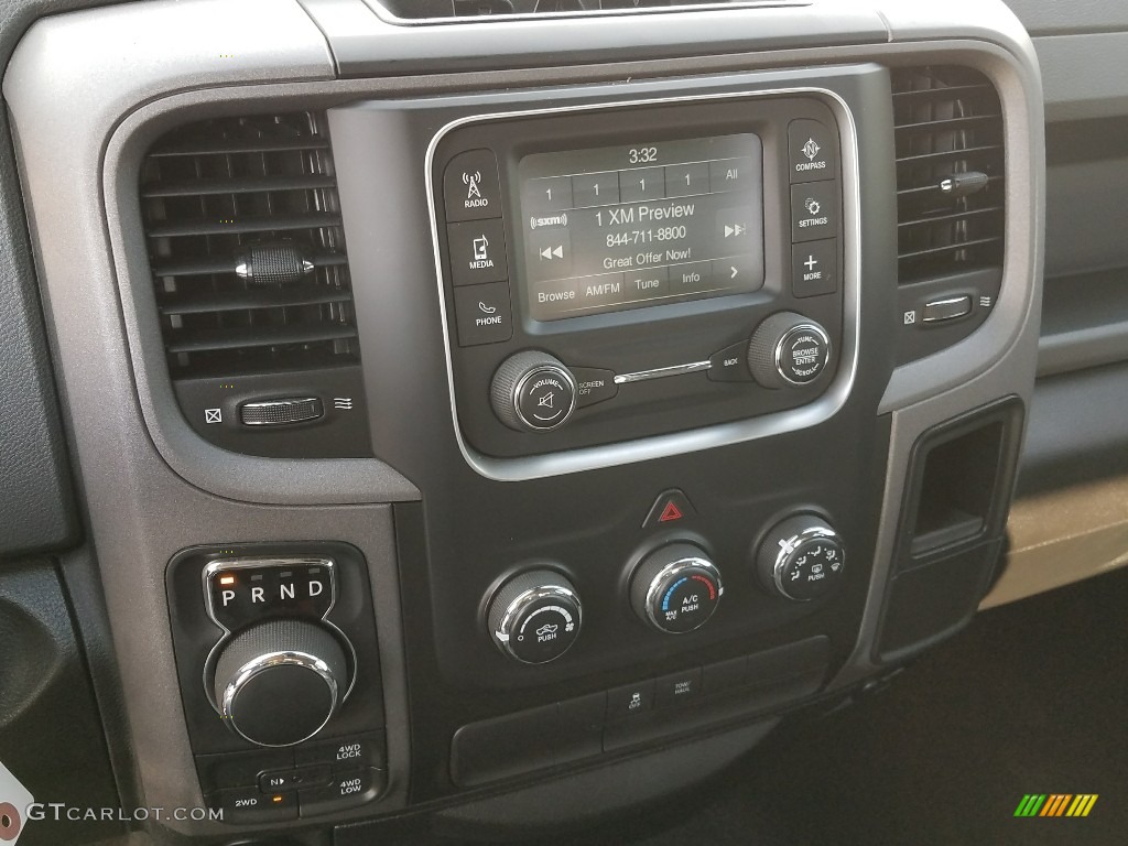 2014 1500 Tradesman Quad Cab 4x4 - Bright White / Black/Diesel Gray photo #4