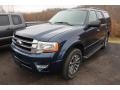 2015 Blue Jeans Metallic Ford Expedition XLT 4x4  photo #3