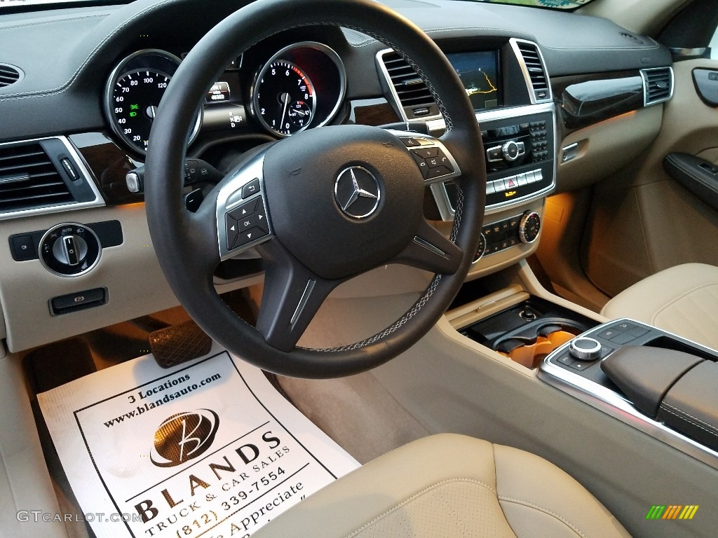 2015 GL 450 4Matic - Polar White / Almond Beige/Mocha photo #15
