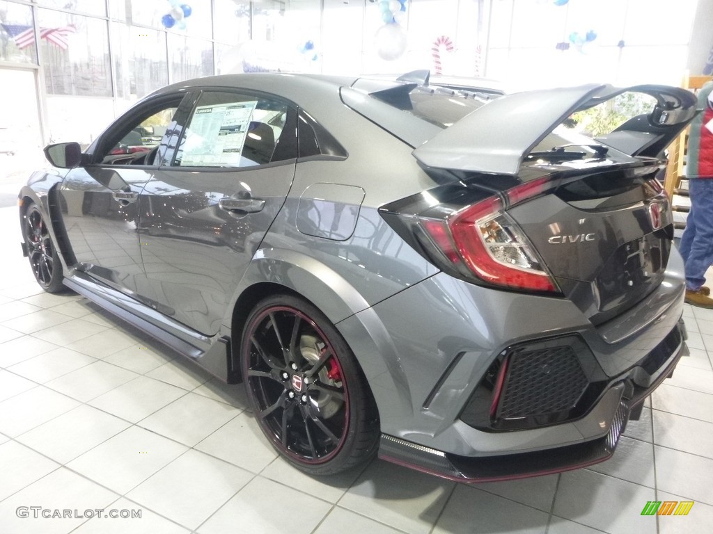 honda civic type r polished metal
