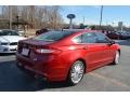 2016 Ruby Red Metallic Ford Fusion SE  photo #3