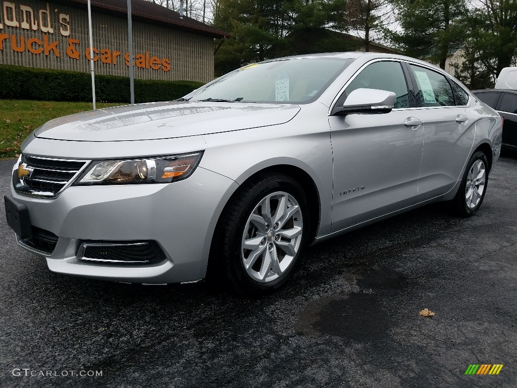 Silver Ice Metallic 2017 Chevrolet Impala LT Exterior Photo #124494566