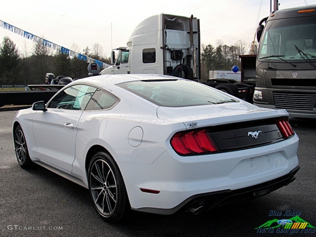 2018 Mustang EcoBoost Fastback - Oxford White / Ceramic photo #3